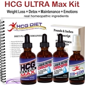 HCG Ultra Max Diet 4 Piece Kit / SAVE 35% 